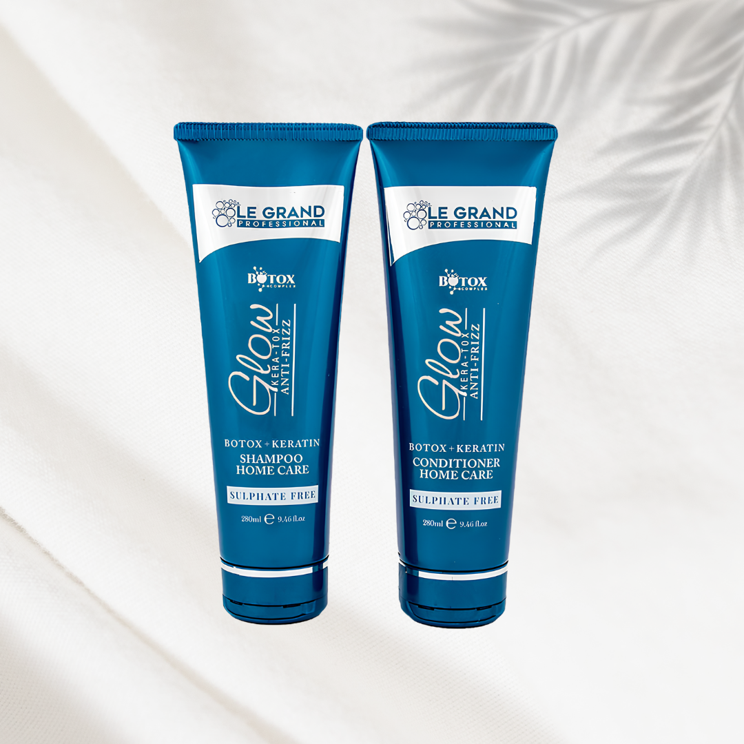 Glow Keratox Shampoo & Conditioner Set 280ml